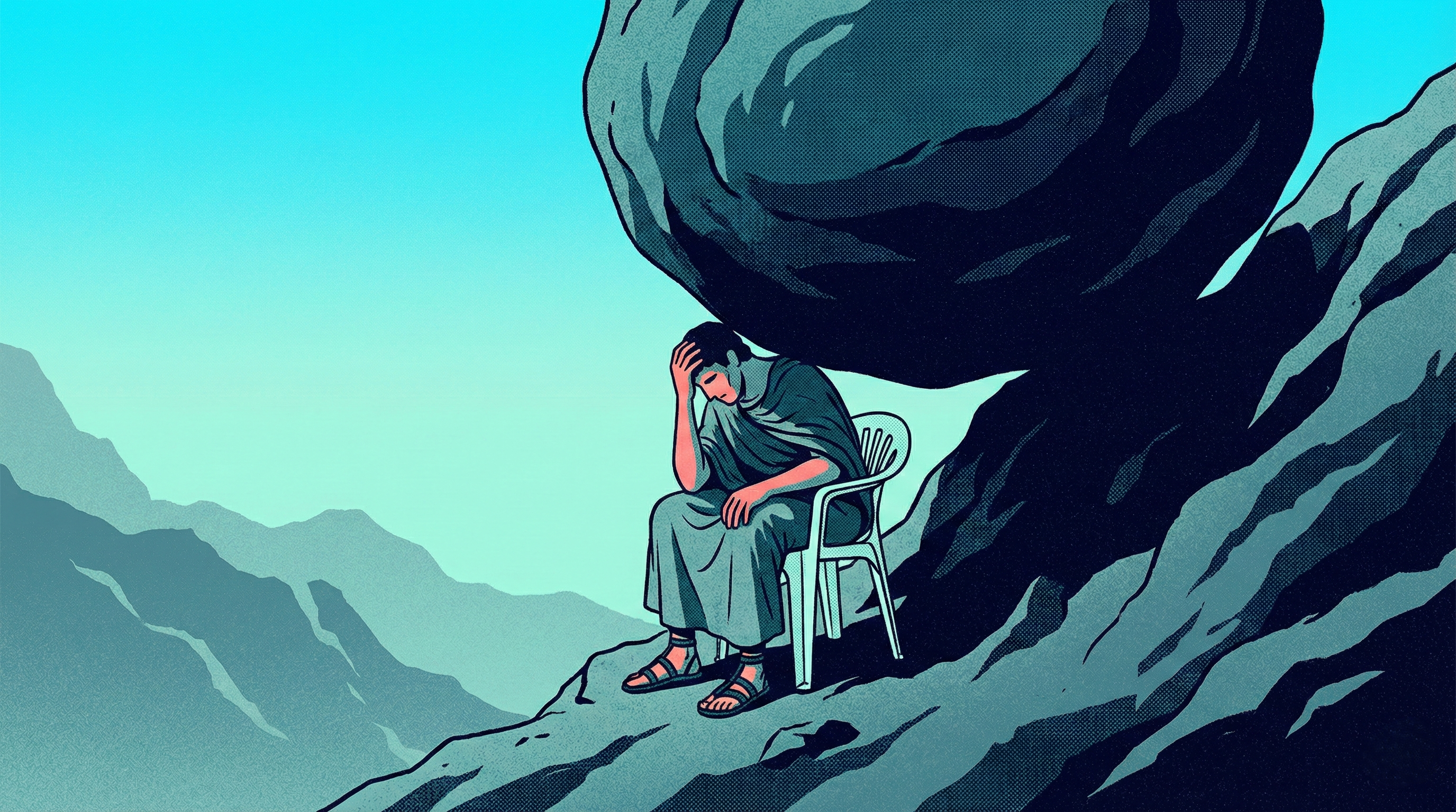 Sisyphus Was Not Brave — He Had No Choice